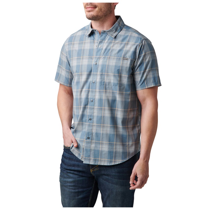 5.11 Tactical - Gunther Short Sleeve Plaid Shirt