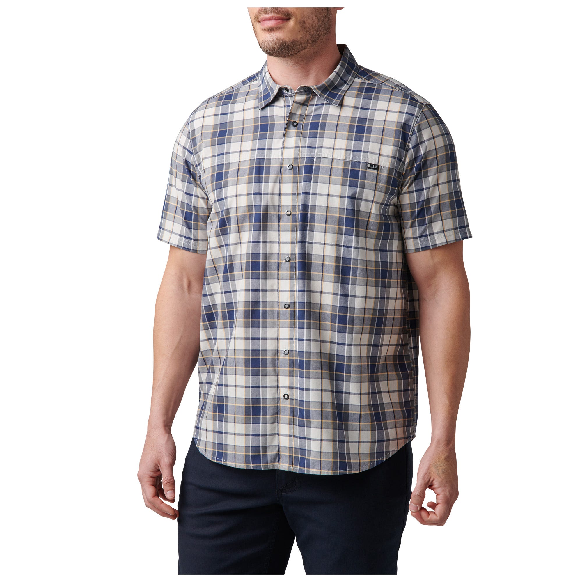 5.11 Tactical Men's Aerial Short Sleeve Casual Button-Down Shirt Style 71378 