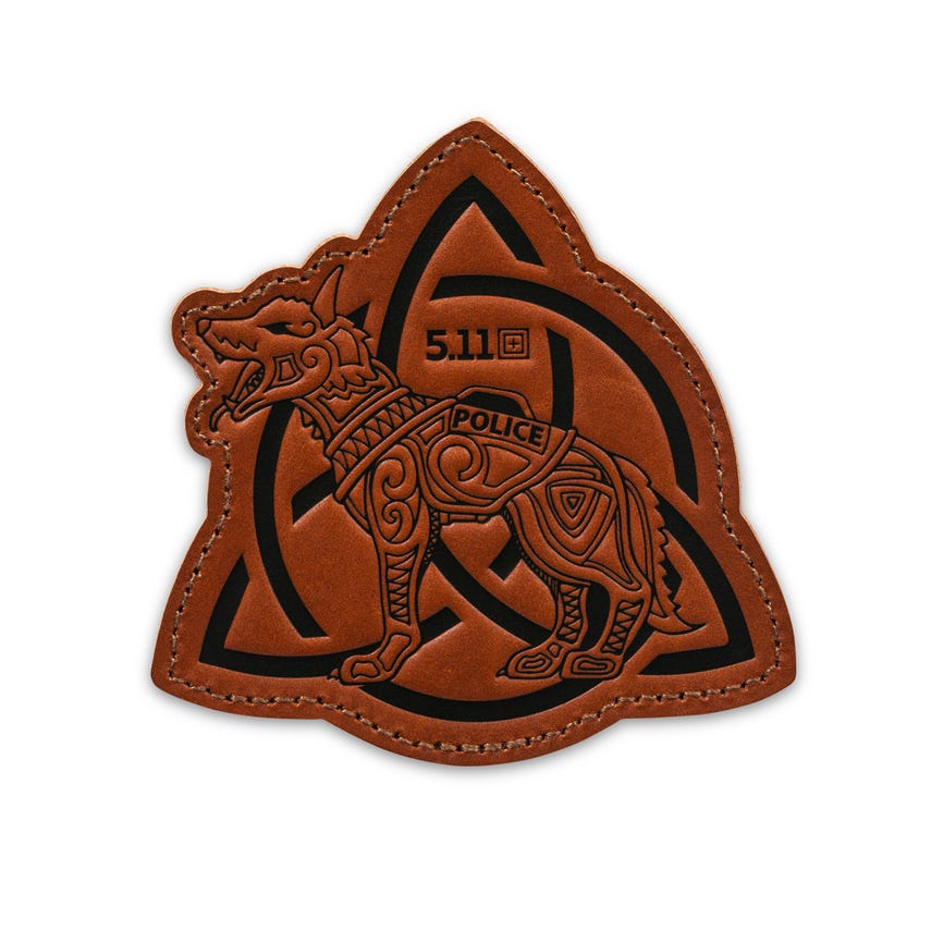 5.11 Tactical - Embossed Celtic Police Dog Patch