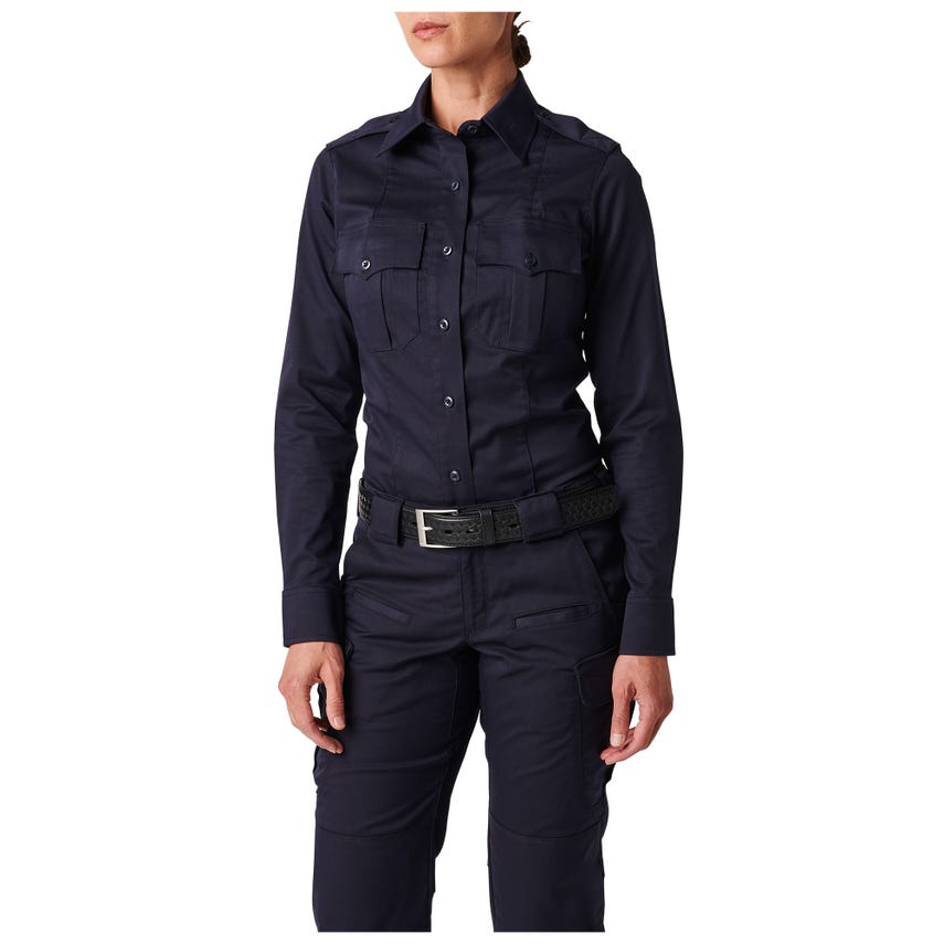 5.11 Tactical - Womens NYPD Stryke Twill Long Sleeve Shirt