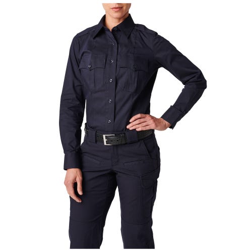 Womens NYPD Stryke Ripstop Short Sleeve Shirt