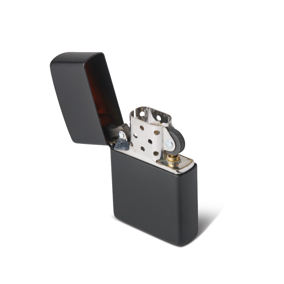 zippo cigarette lighters Genuine Brass Lighter w/ Original Box; H/21 ~ 5-I683 A sleek ceramic ashtray featuring the new Zippo logo to hold your favorite cigar Zippo Reveal Design Satin Chrome