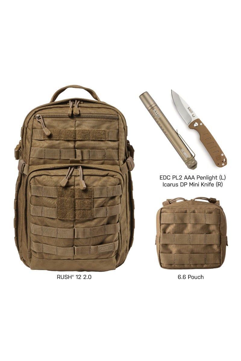 5.11 Tactical - RUSH® 12 2.0 Survival Starter Bundle