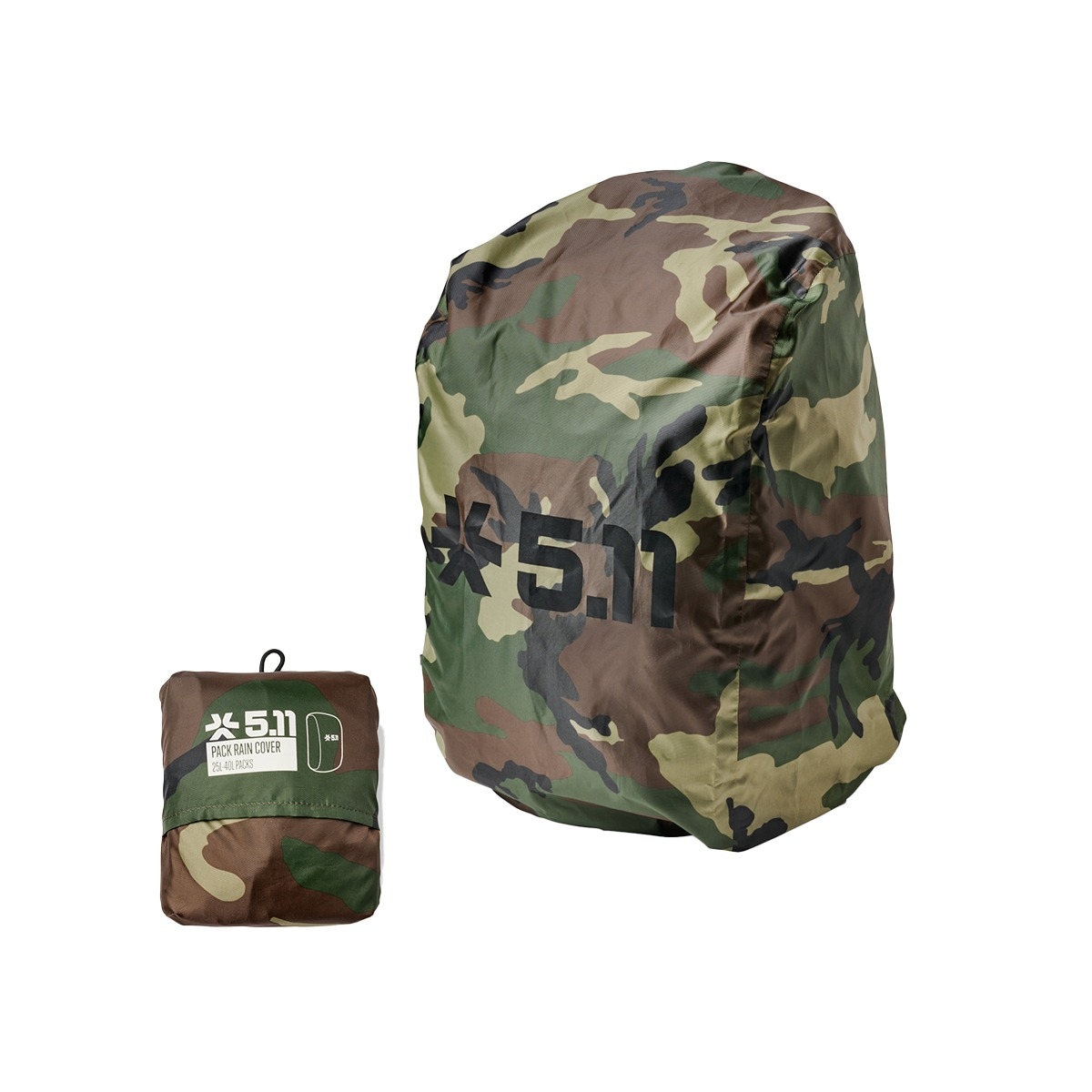 MOLLE Packable Rain Cover 24-44L Print