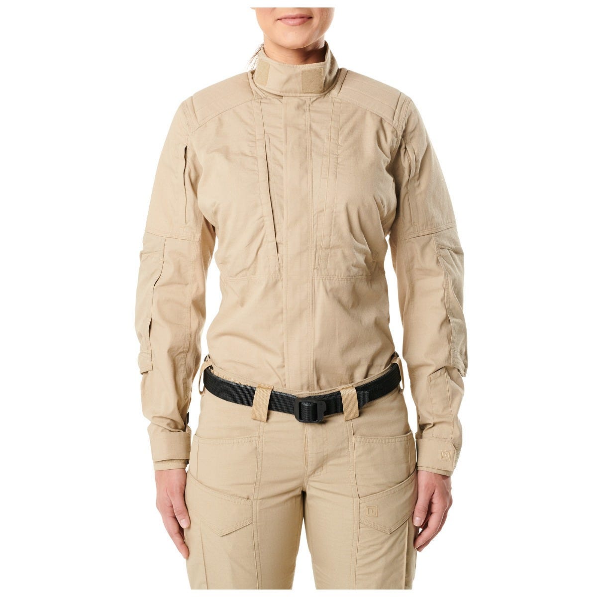 5.11 XPRT Tactical Long Sleeve Shirt, Women's TDU Khaki