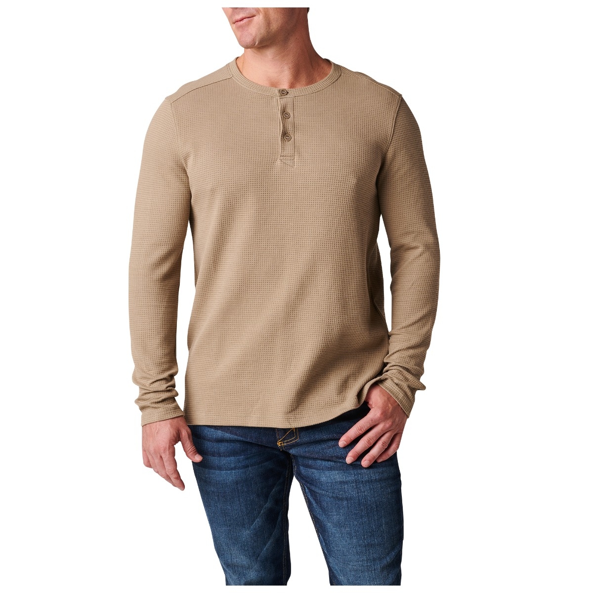 jentlouis Thermal Zip Long Sleeve Tシャツ J America JA8241 