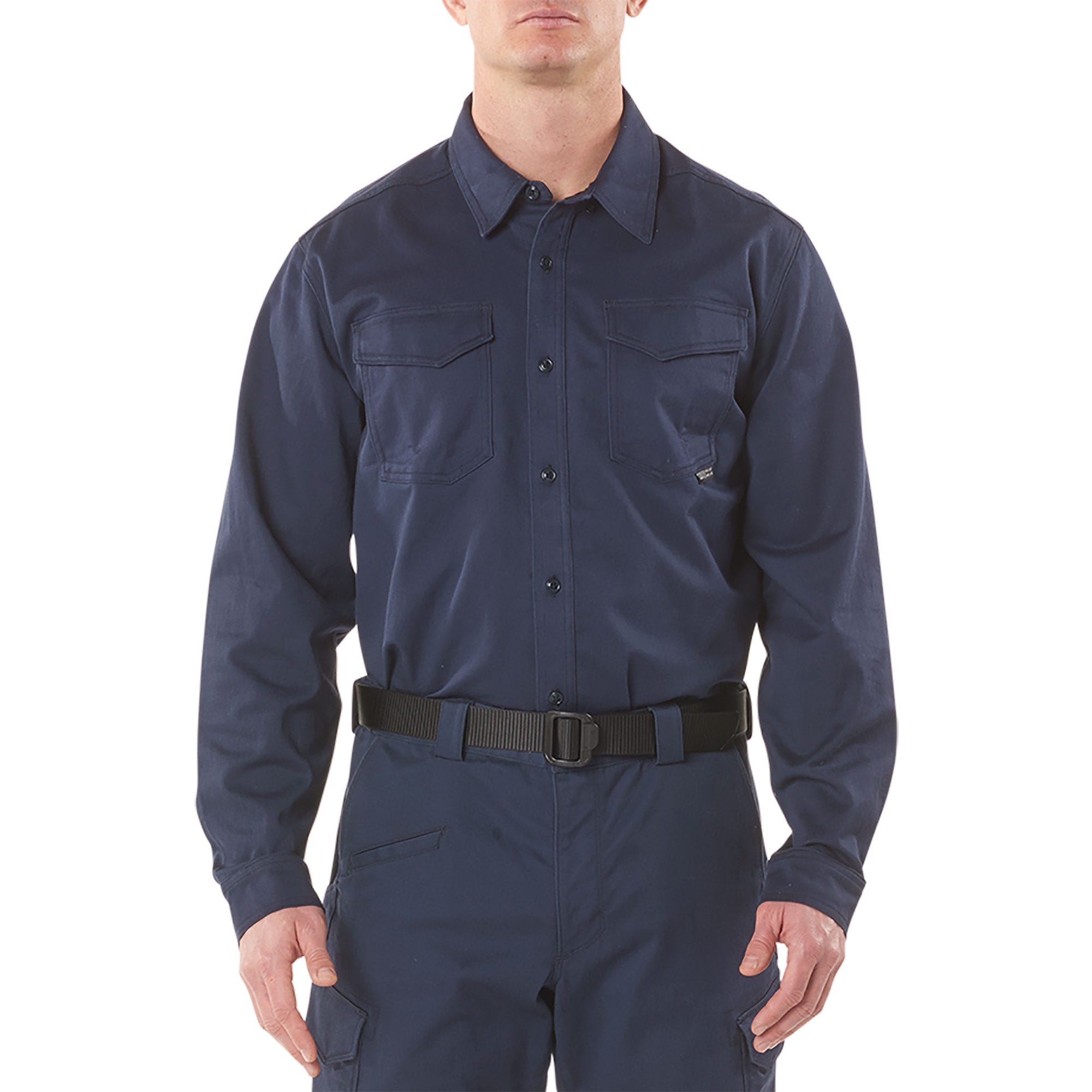 5.11 Tactical Men's FR Utility Stretch Shirt (Blue) | Acadian, Inc