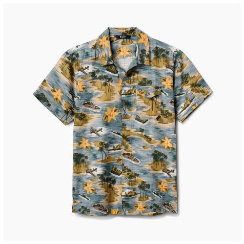 Adventure Print Short Sleeve Shirt