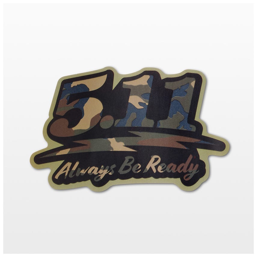 855 Sticker Woodland Moto Sticker | 5.11® Tactical Official Site