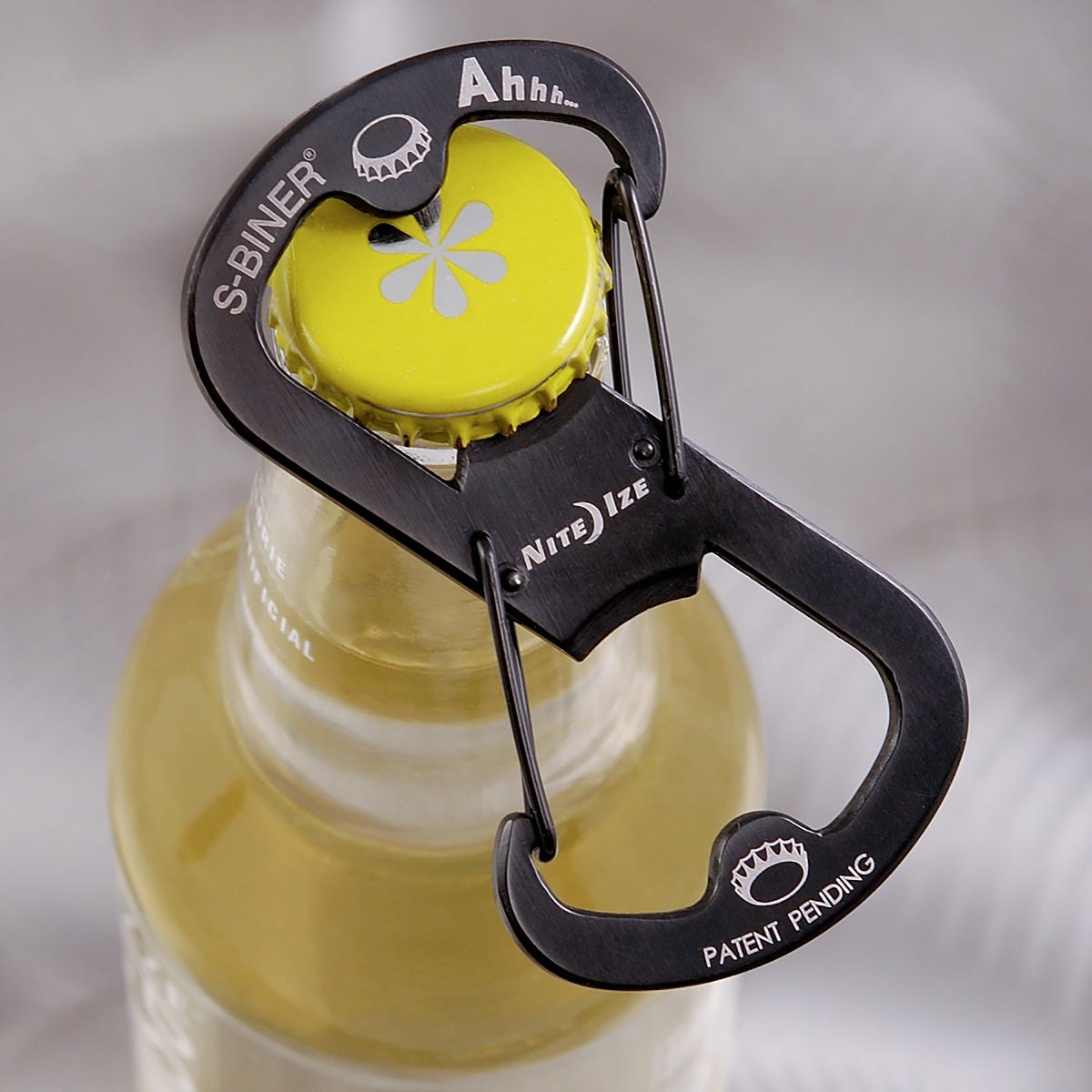 5.11 Tactical - NITE IZE&#174; Ahhh...&#8482; - S-biner&#174; Bottle Opener - Black By NITE IZE&#174;