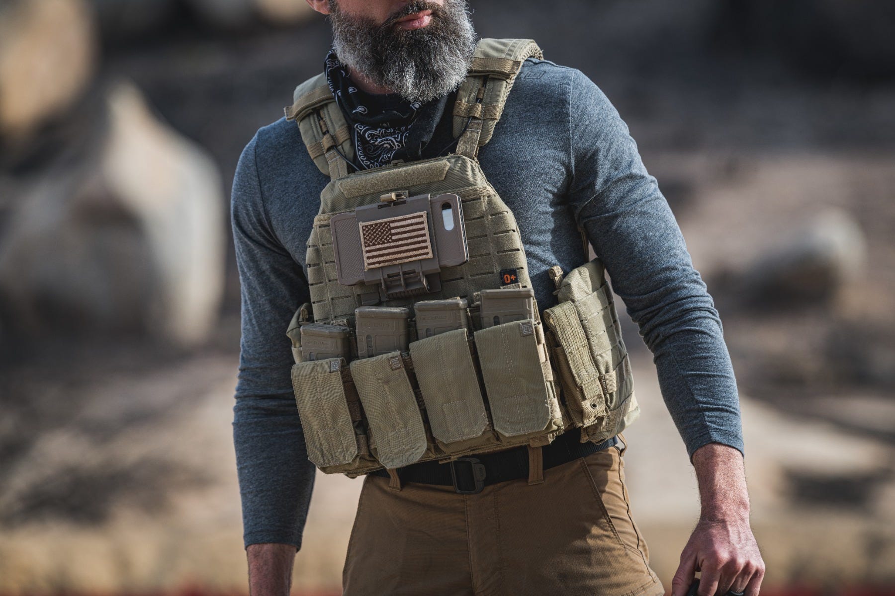 thumbnail image 2 of Kombat UK Spartan Plate Carrier – Black Molle Tactical Vest – Lightweight Padded Airsoft 2 of 6