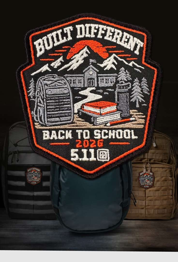 Free Patch with any backpack purchase