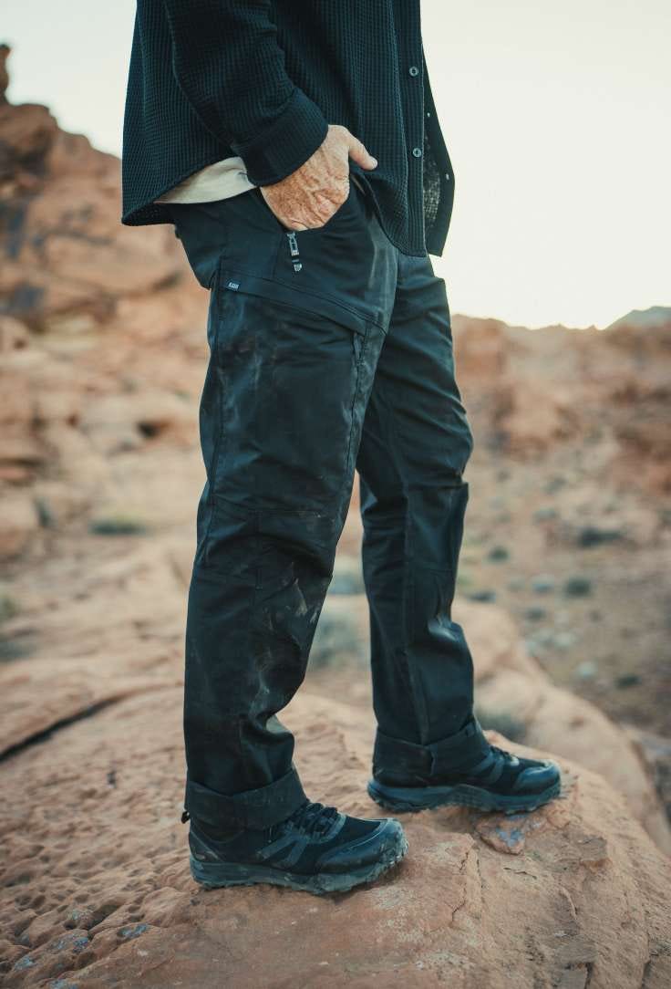 Man wears Apex Pant