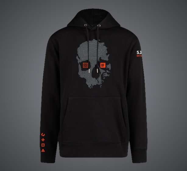 Topo Skull Hoodie