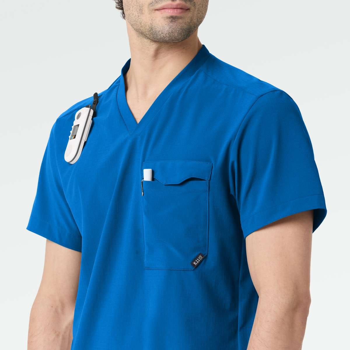 Men's One Pocket Scrub Top