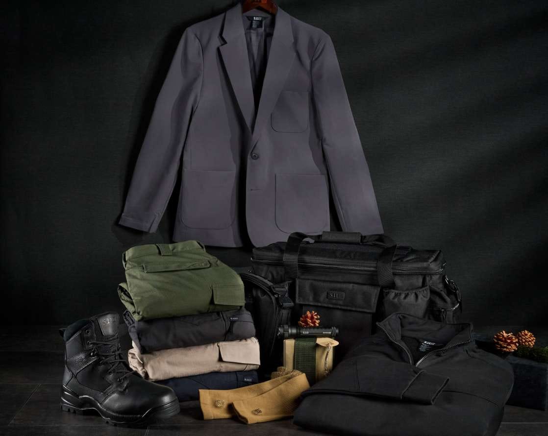 Collection of Pro gear and apparel
