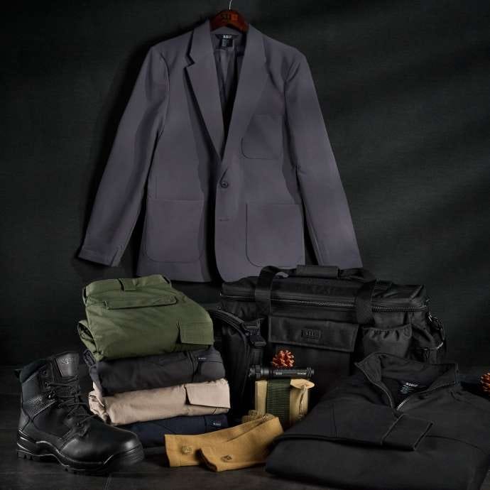 Collection of Pro gear and apparel