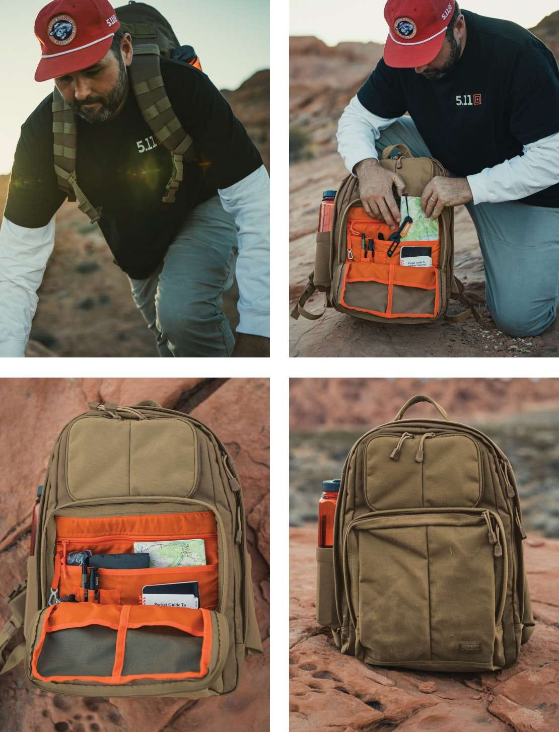 RUSH SHadow Backpack details