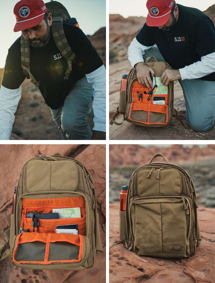 RUSH SHadow Backpack details