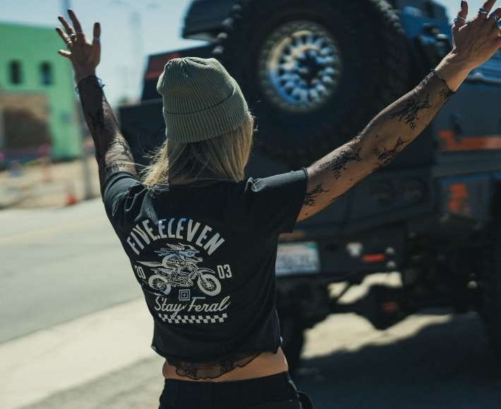 Stay Feral Moto Tee
