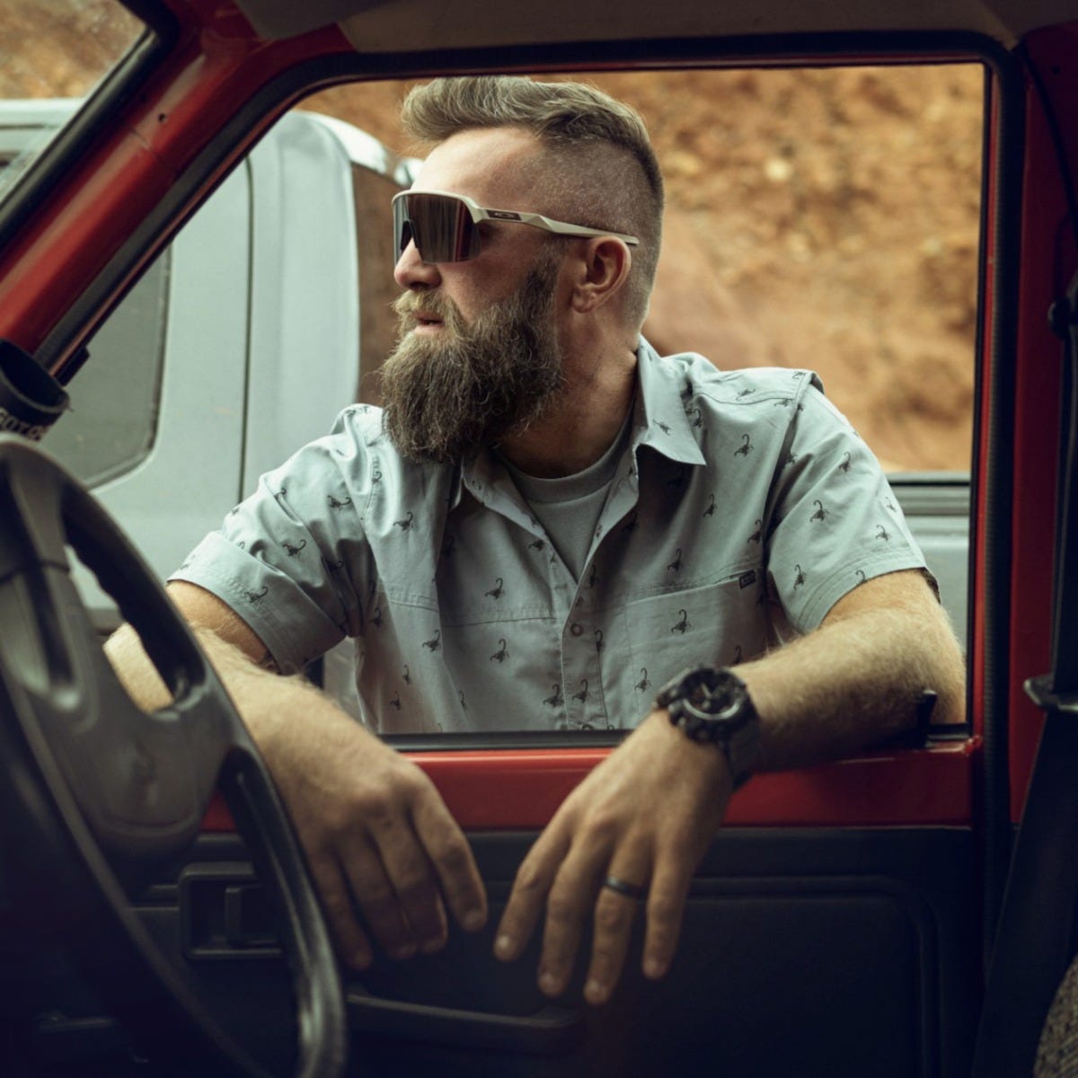 Wyatt Camo Print Short Sleeve Shirt by 5.11®