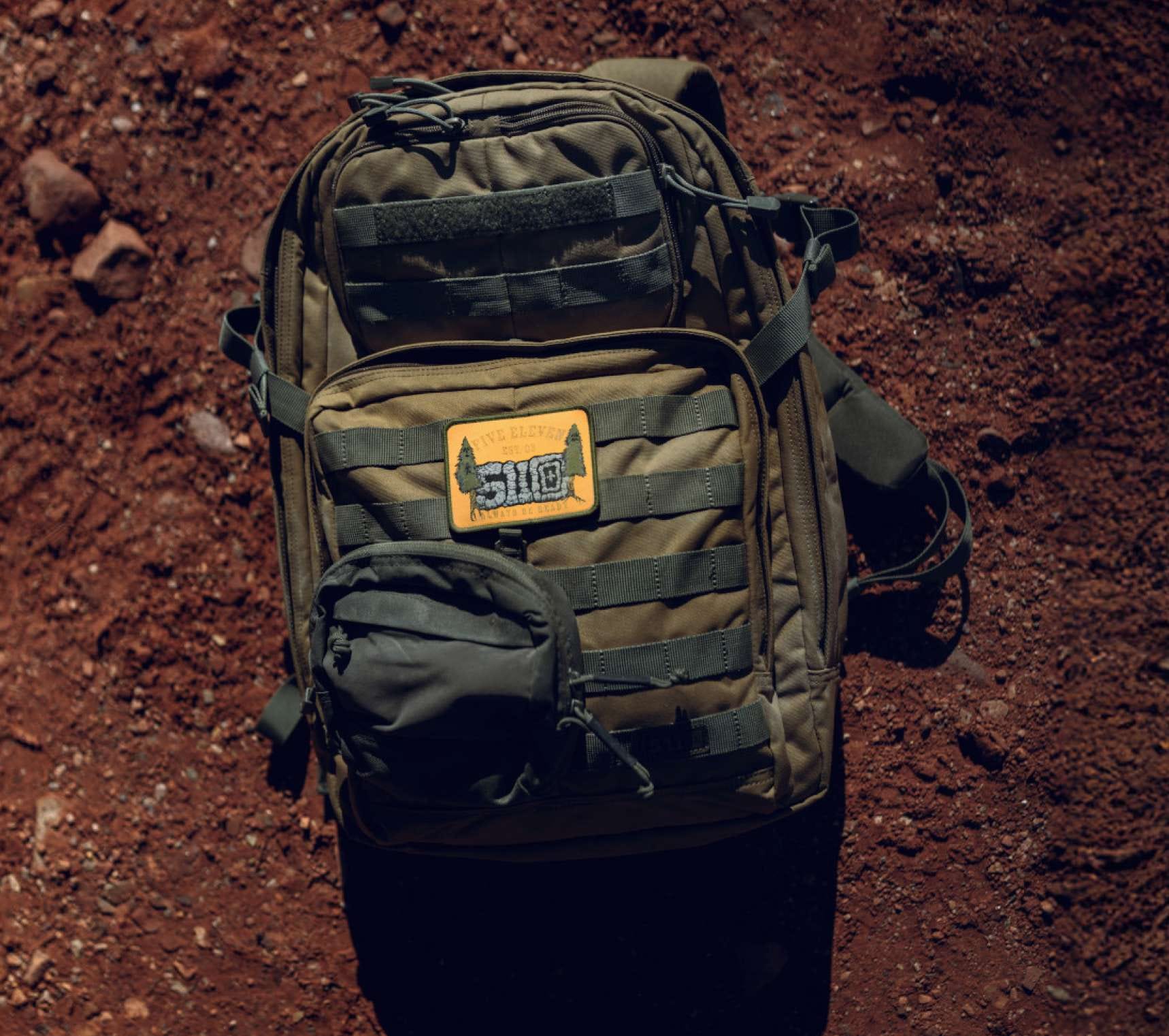 RUSH 24 Wax Canvas Backpack
