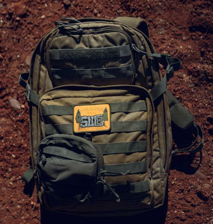 RUSH 24 Wax Canvas Backpack