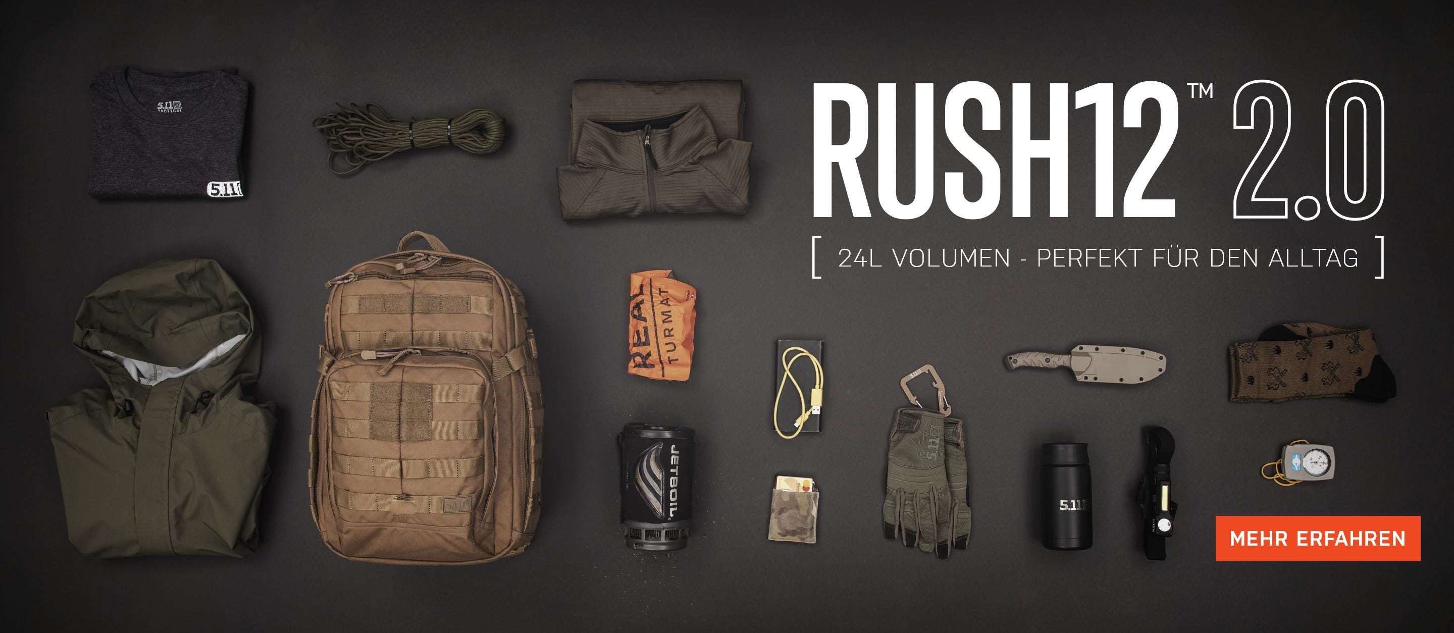 Erfahre mehr über RUSH12 Taktische Rucksäcke für den täglichen Gebrauch