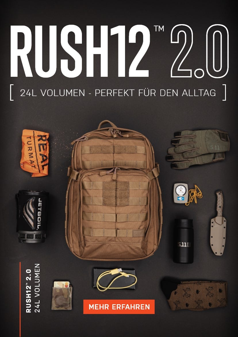 Erfahre mehr über RUSH12 Taktische Rucksäcke für den täglichen Gebrauch
