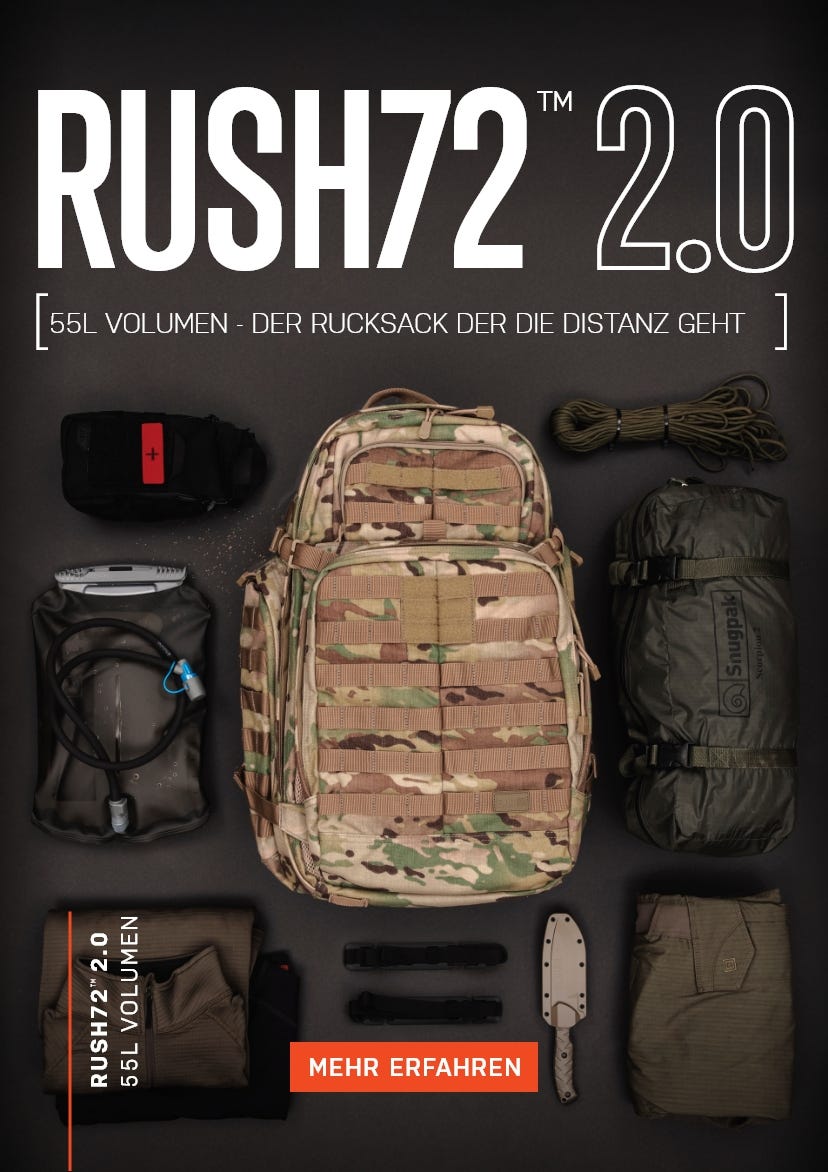 Erfahren Sie mehr über RUSH24 Taktishe Rucksäcke