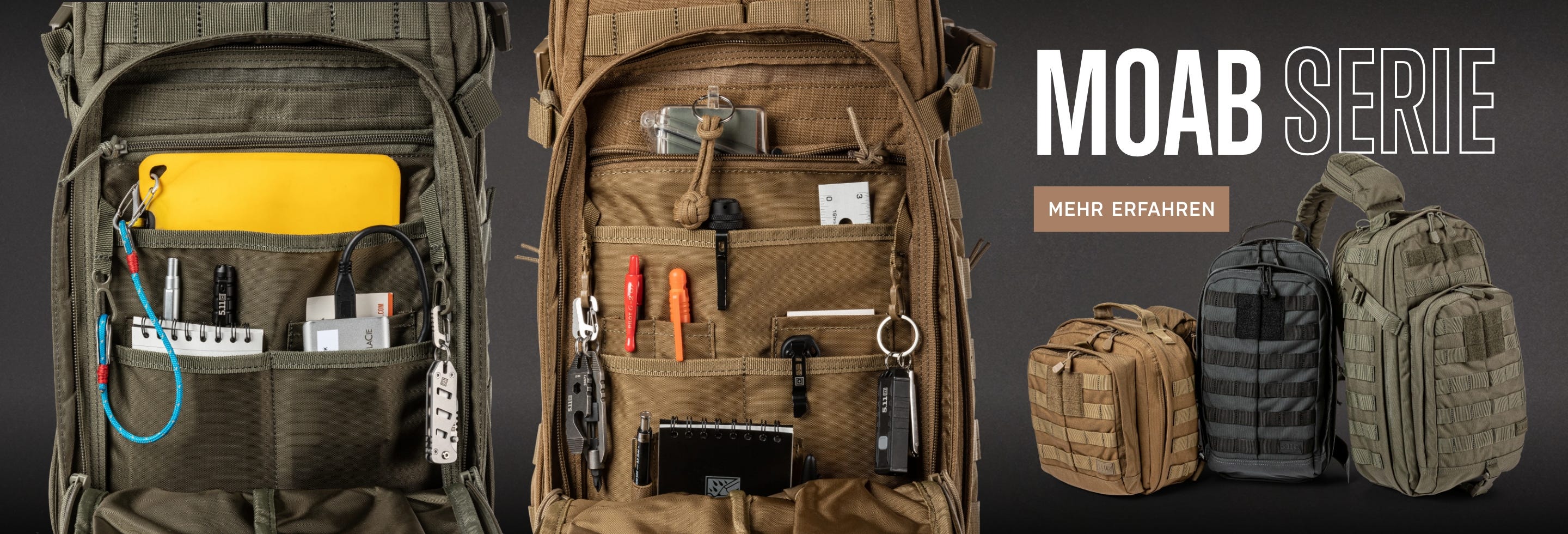 Erfahren Sie mehr über RUSH MOAB Taktishe Sling Packs