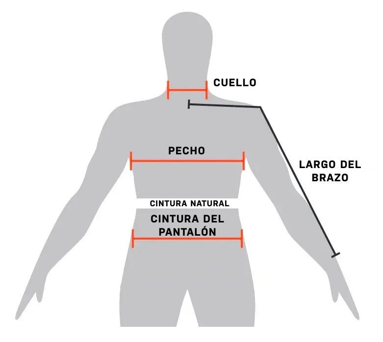 guía de tallas para portaplacas 5.11® QR