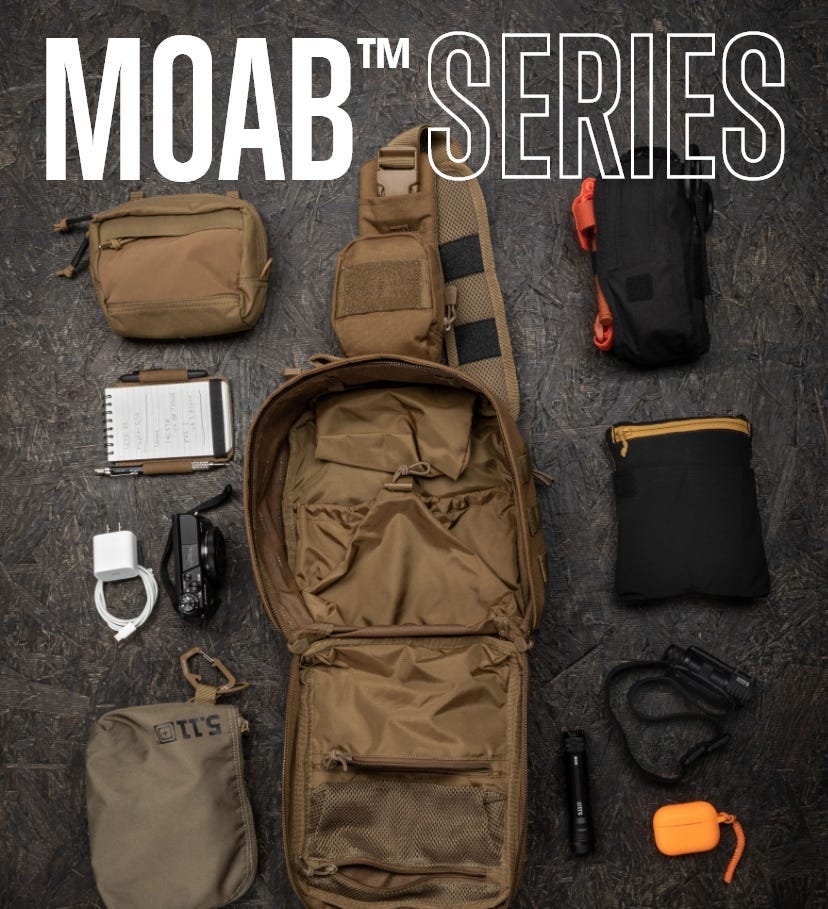 Learn more about RUSH MOAB Tactical Slingpacks
