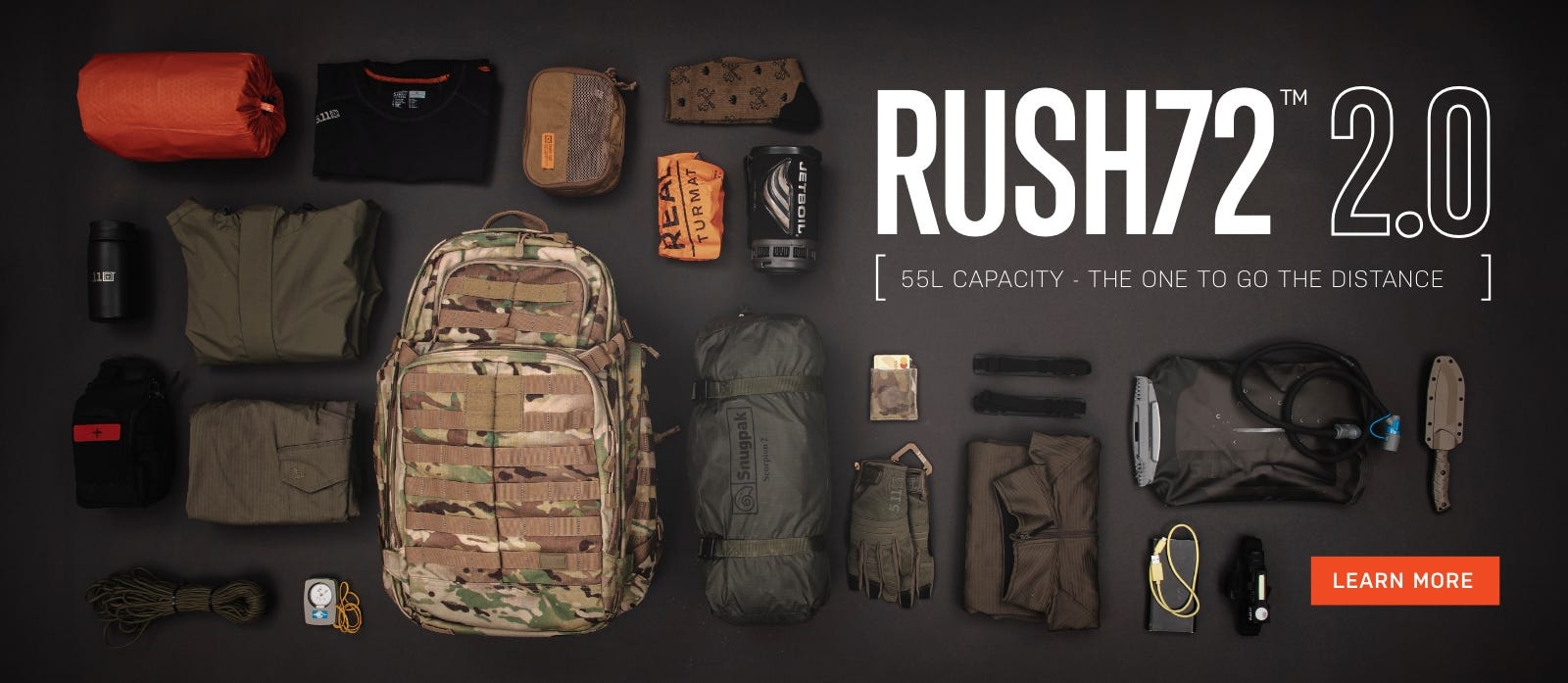RUSH 2.0 Tactical Backpacks